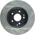 127.35057R by CENTRIC - Slotted Drilled Rotor