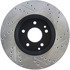 127.35058R by CENTRIC - Slotted Drilled Rotor