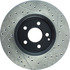 127.35060R by CENTRIC - Slotted Drilled Rotor