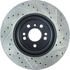 127.35089CR by CENTRIC - Sportstop Cryo Drilled & Slotted Rotor, Right