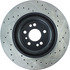 127.35091R by CENTRIC - Slotted Drilled Rotor