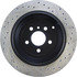 127.35092R by CENTRIC - Slotted Drilled Rotor