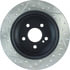 Centric 127.35098CL Disc Brake Rotor Sportstop Cryo Drilled & Slotted Rotor, Left