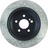 127.35098R by CENTRIC - Slotted Drilled Rotor