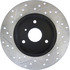 127.35116L by CENTRIC - Slotted Drilled Rotor