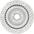 127.35129 by CENTRIC - Centric Premium OE Style Drilled and Slotted Brake Rotor