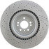 127.35130 by CENTRIC - Centric Premium OE Style Drilled and Slotted Brake Rotor