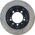 127.37007L by CENTRIC - Slotted Drilled Rotor