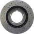 127.37020L by CENTRIC - Slotted Drilled Rotor