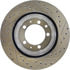 Centric 127.37023CR Disc Brake Rotor Sportstop Cryo Drilled & Slotted Rotor, Right