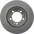 127.37030R by CENTRIC - Slotted Drilled Rotor