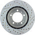 127.37031R by CENTRIC - Slotted Drilled Rotor