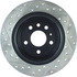 127.38013L by CENTRIC - Slotted Drilled Rotor