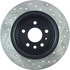 127.38013R by CENTRIC - Slotted Drilled Rotor