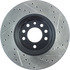 Centric 127.38014R Disc Brake Rotor Slotted Drilled Rotor