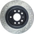 127.38018L by CENTRIC - Slotted Drilled Rotor