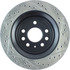 127.38019R by CENTRIC - Slotted Drilled Rotor