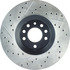 127.38020L by CENTRIC - Slotted Drilled Rotor