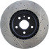 127.38024R by CENTRIC - Slotted Drilled Rotor