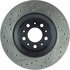 127.39023L by CENTRIC - Slotted Drilled Rotor