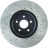 127.39038CR by CENTRIC - Sportstop Cryo Drilled & Slotted Rotor, Right