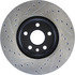 127.39040L by CENTRIC - Slotted Drilled Rotor