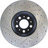 127.39048L by CENTRIC - Slotted Drilled Rotor
