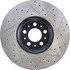 127.39048R by CENTRIC - Slotted Drilled Rotor