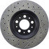 127.39026L by CENTRIC - Slotted Drilled Rotor