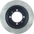 Centric 127.39028CR Disc Brake Rotor Sportstop Cryo Drilled & Slotted Rotor, Right