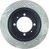 127.39028R by CENTRIC - Slotted Drilled Rotor