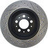 127.39033R by CENTRIC - Slotted Drilled Rotor