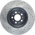 127.39034L by CENTRIC - Slotted Drilled Rotor