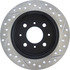 127.40017R by CENTRIC - Slotted Drilled Rotor