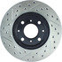 127.40023L by CENTRIC - Slotted Drilled Rotor