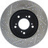 127.40026L by CENTRIC - Slotted Drilled Rotor