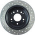 127.40027R by CENTRIC - Slotted Drilled Rotor