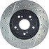 127.40029L by CENTRIC - Slotted Drilled Rotor