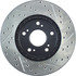 127.40029R by CENTRIC - Slotted Drilled Rotor