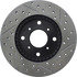 127.40032R by CENTRIC - Slotted Drilled Rotor