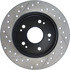 127.40040L by CENTRIC - Slotted Drilled Rotor