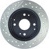 127.40041L by CENTRIC - Slotted Drilled Rotor