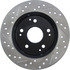 127.40042L by CENTRIC - Slotted Drilled Rotor