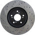 127.40046L by CENTRIC - Slotted Drilled Rotor