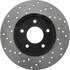 128.62045L by CENTRIC - Cross Drilled Rotor