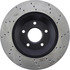 128.62047R by CENTRIC - Cross Drilled Rotor