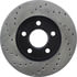 128.62050CL by CENTRIC - Sportstop Cryo Sport Drilled Rotor, Left