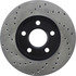 128.62050L by CENTRIC - Cross Drilled Rotor