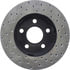 Centric 128.62056CR Disc Brake Rotor Sportstop Cryo Sport Drilled Rotor, Right