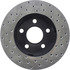 Centric 128.62056R Disc Brake Rotor Cross Drilled Rotor